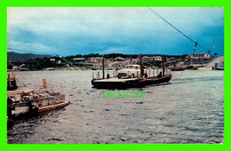 ST PAUL'S INLET, NEWFOUNDLAND - PASSENGER CAR FERRY - PUB. BY NATIONAL WHOLESALERS LTD - - Andere & Zonder Classificatie