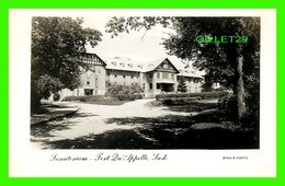 FORT QU'APPELLE, SASKATCHEWAN - SANATORIUM - STAN'S PHOTO - - Andere & Zonder Classificatie