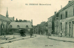 Chemillé * Place Et Hôtel * Auto Camion * Villageois - Chemille