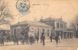 CPA 95 ARGENTEUIL LA GARE (DILIGENCE - Argenteuil