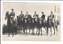 Cpa Belgique, Fête Militaire Du Centenaire-N°8 1er Chasseurs à Cheval (1914), Dos Vierge, Divisé, Belle Carte - Autres & Non Classés