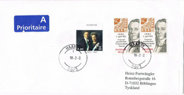 45581. Carta HAARBY (Danmark) 2002 To Germany - Briefe U. Dokumente