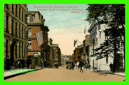 HALIFAX, NOVA SCOTIA - GRANVILLE STREET, SHOWING HERALD AND CANADIAN BANK OF COMMERCE BUILDINGS - - Halifax
