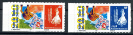 NOUVELLE CALEDONIE N°1100 A/B - TIMBRES PERSONNALISES ADHESIFS - CAGOU - SALON DES COLLECTIONNEURS DE NOUMEA - Unused Stamps