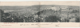 ALLEMAGNE  - KULMBACH  BAVIERE   GRUSS AUS  CPA  CARTE DOUBLE - Kulmbach