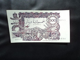 ALGÉRIE * : 500 DINARS  1.11.1970    P 129a     SUP à SUP+ - Algeria