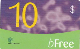 Barbados,  BB-C&W-REF-B002A, $10, BFree, 2 Scans - Barbados