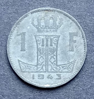 Belgique - 1 Franc 1943 - 1 Franc