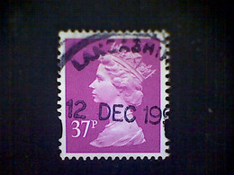 Great Britain, Scott #MH225, Used(o), 1996, Machin: Queen Elizabeth II, 37p, Amethyst - Machins
