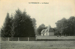 La Houssaye * Vue Sur Le Paddock * Chevaux Hippisme Haras Hippodrome ? - Autres & Non Classés