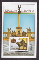 HUNGARY 1996 - International Stamp Exhibition / 2 Scans - Foglietto Ricordo