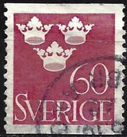 Sweden 1939 - Mi 268A - YT 266 ( Three Crowns ) - Abarten Und Kuriositäten