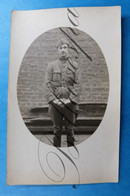 Soldat  Carte Photo Uniform Crefeld 6-10-1919- Edmond Vernoille (Vernaille?) - Uniforms