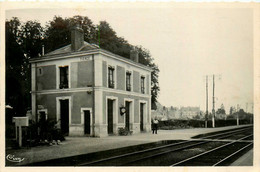 Tiercé * La Gare * Ligne Chemin De Fer Maine Et Loire - Tierce