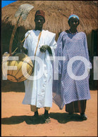 PHOTO POSTCARD CORA MUSIC NATIVE MAN AFRICAN MANDINGA COSTUME GUINE BISSAU GUINEA  AFRICA AFRIQUE CARTE POSTALE NT28 - Guinea-Bissau