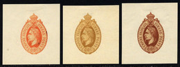 France Essais De Couleurs - Napoléon Lauré (3) - Proofs, Unissued, Experimental Vignettes