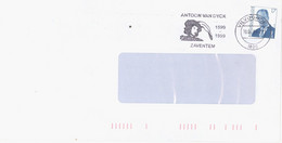 BELGIUM. POSTMARK. ANTOON VAN DYCK. VILVOORDE 1999 - Andere & Zonder Classificatie