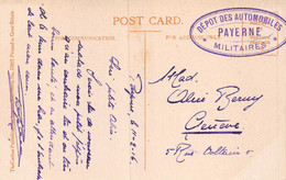 P-TBB4-22-6044 : CARTE ENVOYEE EN FRANCHISE MILITAIRE  DEPOTS DES AUTOMOBILES MILITAIRES. PAYERNE CANTON DE VAUD 1916 - Portofreiheit