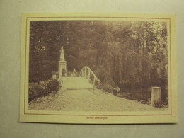 46443 - KASTEEL VAN MESEN - LEDE - RUSTIEK BRUGJE IN HET PARK - ZIE 2 FOTO'S - Messines - Mesen