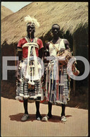 PHOTO POSTCARD FARIM MUSIC NATIVE MAN AFRICAN MANDINGA COSTUME GUINE BISSAU GUINEA  AFRICA AFRIQUE CARTE POSTALE NT28 - Guinea Bissau