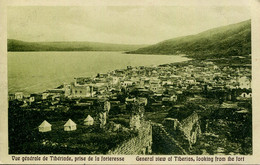 ISRAEL - JAFFA - GENERAL VIEW OF TIBERIAS LOOKING FROM THE FORT  P8 - Palestina