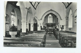 Devon Postcard St.john The Baptist Church ,bishops Tawton N.devonunused By S.h.bath - Altri & Non Classificati