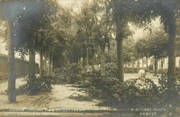 Angers * Carte Photo * Cyclone Du 4 Juillet 1905 , Boulevard Ddaviers * Photographe R. RIVIERE - Angers