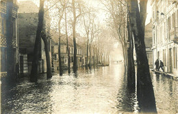 Angers * Carte Photo * Inondations De Janvier 1910 , Crue * Rue - Angers