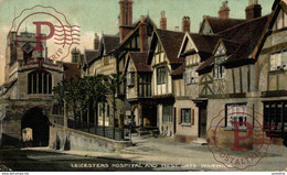 LEICESTERS HOSPITAL AND WEST GATE - WARWICK - Warwick