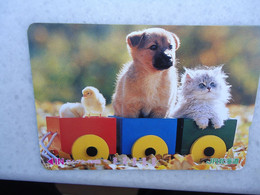 JAPAN   NTT AND  OTHERS CARDS  ANIMALS  DOG  DOGS - Chiens