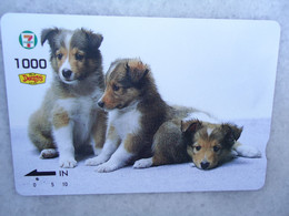 JAPAN   NTT AND  OTHERS CARDS  ANIMALS  DOG  DOGS - Honden