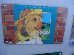 JAPAN   NTT AND  OTHERS CARDS  ANIMALS  DOG  DOGS - Hunde