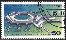 Germany (Berlin) 1974 - Mi 477 - YT 441 ( Airport Central - Berlin ) - Gebraucht