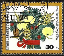 Germany (Berlin) 1974 - Mi 481 - YT 445 ( Christmas : Flowers & Fruits ) - Gebraucht