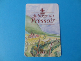 Carte De Visite Auberge Du Pressoir 54 Lucey - Cartes De Visite
