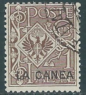 1905 LEVANTE LA CANEA USATO AQUILA 1 CENT - RF16-6 - La Canea