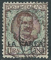 1905 LEVANTE LA CANEA USATO FLOREALE 1 LIRA - RF16-7 - La Canea