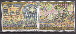 Z1820 - VATICANO SASSONE N°551/52 - VATICAN Yv N°569/70 - Gebraucht