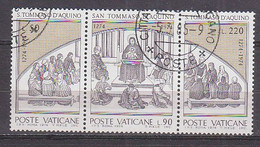 Z1827 - VATICANO SASSONE N°558/60 - VATICAN Yv N°576/78 - Oblitérés