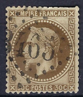 FRANCE Oblitérations PC Et GC Des Villes: GC 3465 (Strasbourg, Bas-Rhin, Ind.1) Sur Y&T 30a - 1849-1876: Periodo Classico