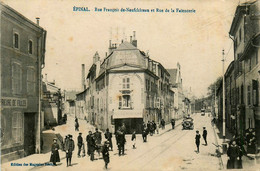 épinal * Rue François De Neufchâteau Et Rue De La Faïencerie * Café Brasserie - Epinal