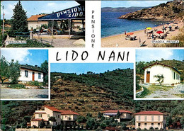 PORTO AZZURRO ( ISOLA D'ELBA / LIVORNO ) PENSIONE LIDO NANI - SPEDITA 1969 (10615) - Livorno