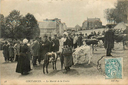 Coutances * Le Marché De La Croûte * Foire Bestiaux - Coutances