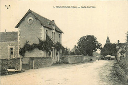 Maisonnais * Rue Et école Des Filles * Groupe Scolaire * Manège Carrousel - Autres & Non Classés