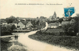 Ourouer Les Bourdelins * Route Et Vue Générale D'ourouër - Autres & Non Classés