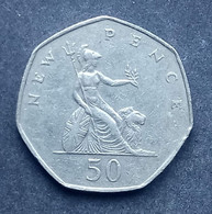 Grande Bretagne - 50 New Pence 1969 Elisabeth II - 50 Pence