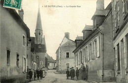 Le Noyer * La Grande Rue Du Village * Villageois - Autres & Non Classés