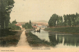 Ménétrol Sous Sancerre * Chemin De Halage Et Le Canal * Péniche Batellerie - Autres & Non Classés