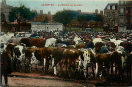 Carentan * Le Marché Aux Bestiaux * Foire * Café - Carentan