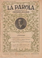 29-sc3-Mensile "La Parola"-1935-N°5-Unione Tipografico-Editrice Torinese- - Unclassified